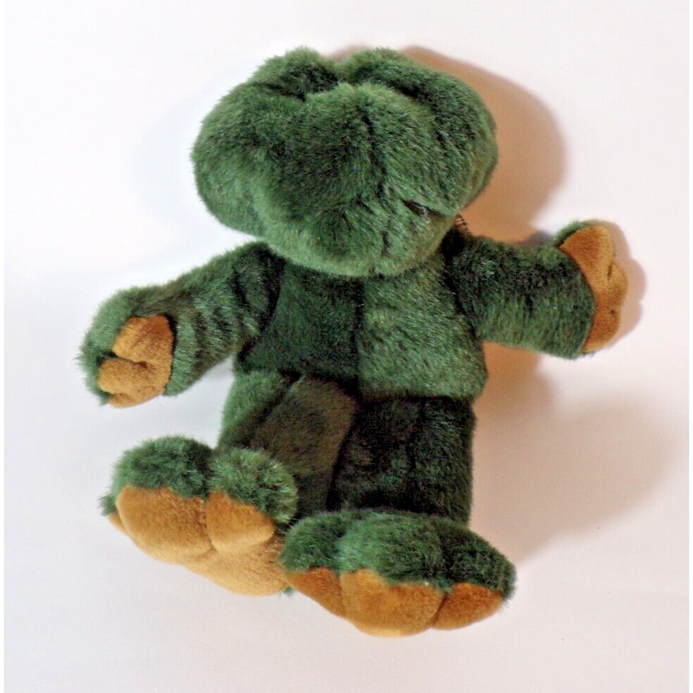 Boyds Bears Racheal Q Ribbit Green Frog Plush 14" Stuffed Animal Vintage